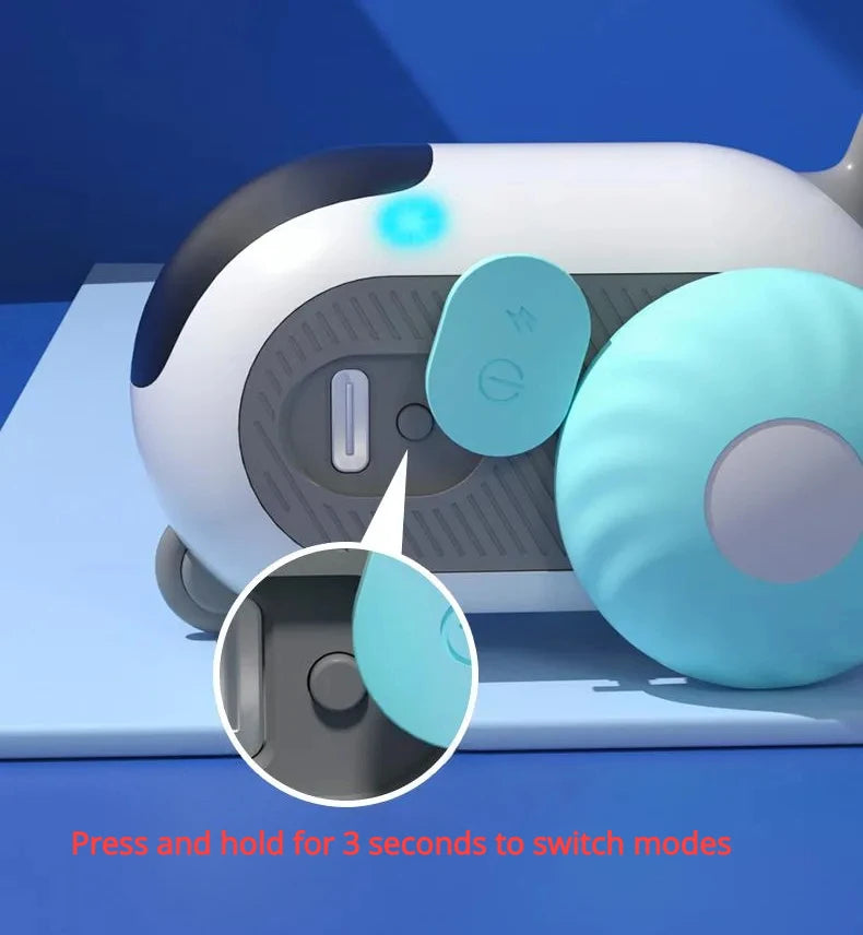 Cat Car Toy: Interactive Remote Control & USB Charging